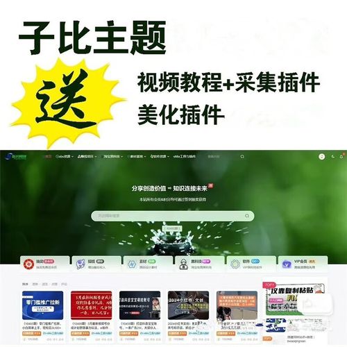 网创教程自动采集wordpress插件子比主题-骏易网络-码²，建站源码，游戏源码，网站模版，小程序app代码