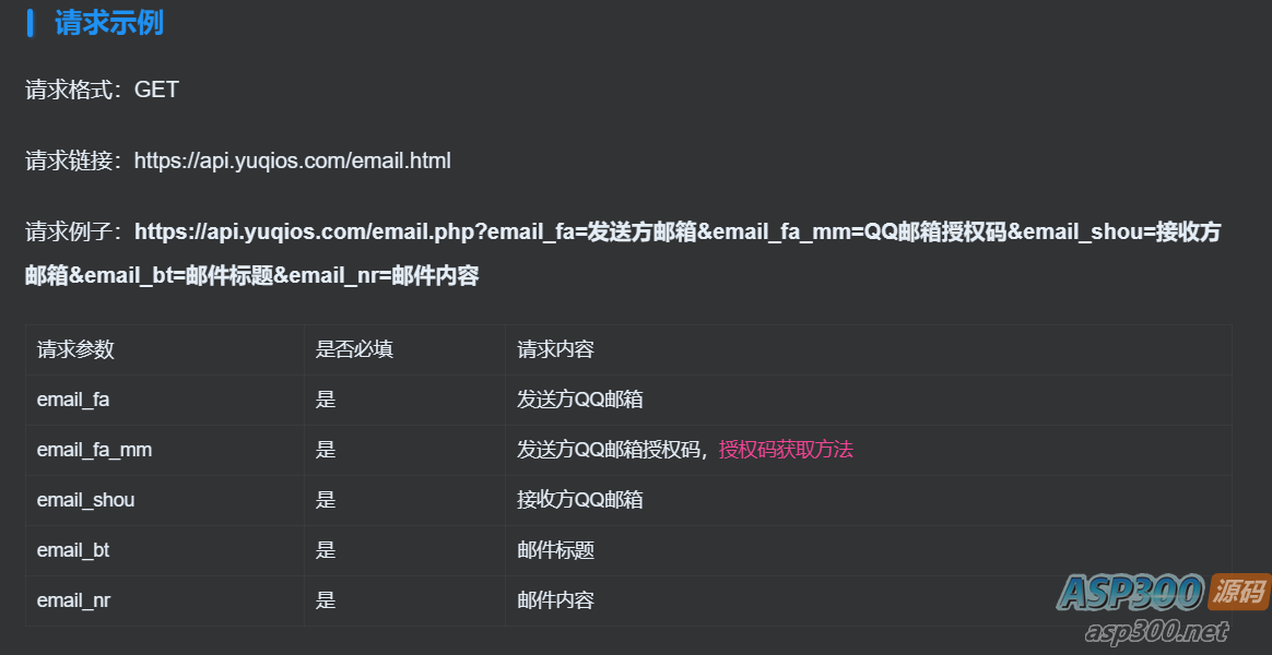 QQ邮箱发送验证码API+HTML源码