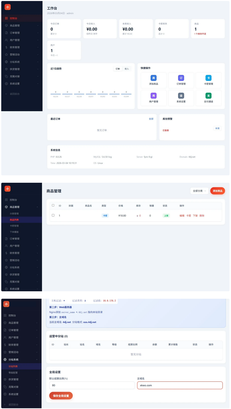 东方云权通支持高并发中小企业级商城系统源码 全开源