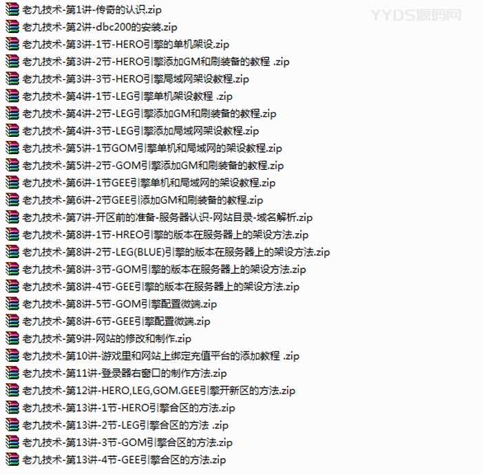 传奇架设教程架设GM工具视频教程-骏易网络-码²，建站源码，游戏源码，网站模版，小程序app代码