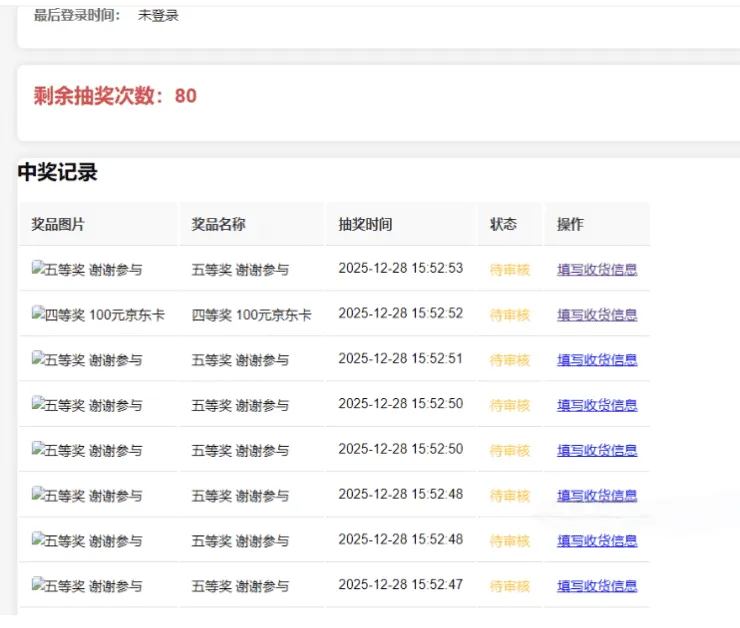 图片[3]-PHP开源抽奖系统源码带完整后台 大转盘卡密营销抽奖程序完整可用上手简单-Alimm.Com-码²，建站源码，游戏源码，网站模版，小程序app代码，网站源码，站长论坛