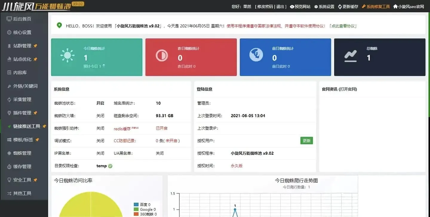图片[3]-小旋风万能蜘蛛池x9.02完整版 SEO优化工具永久使用附带安装教程-Alimm.Com-码²，建站源码，游戏源码，网站模版，小程序app代码，网站源码，站长论坛