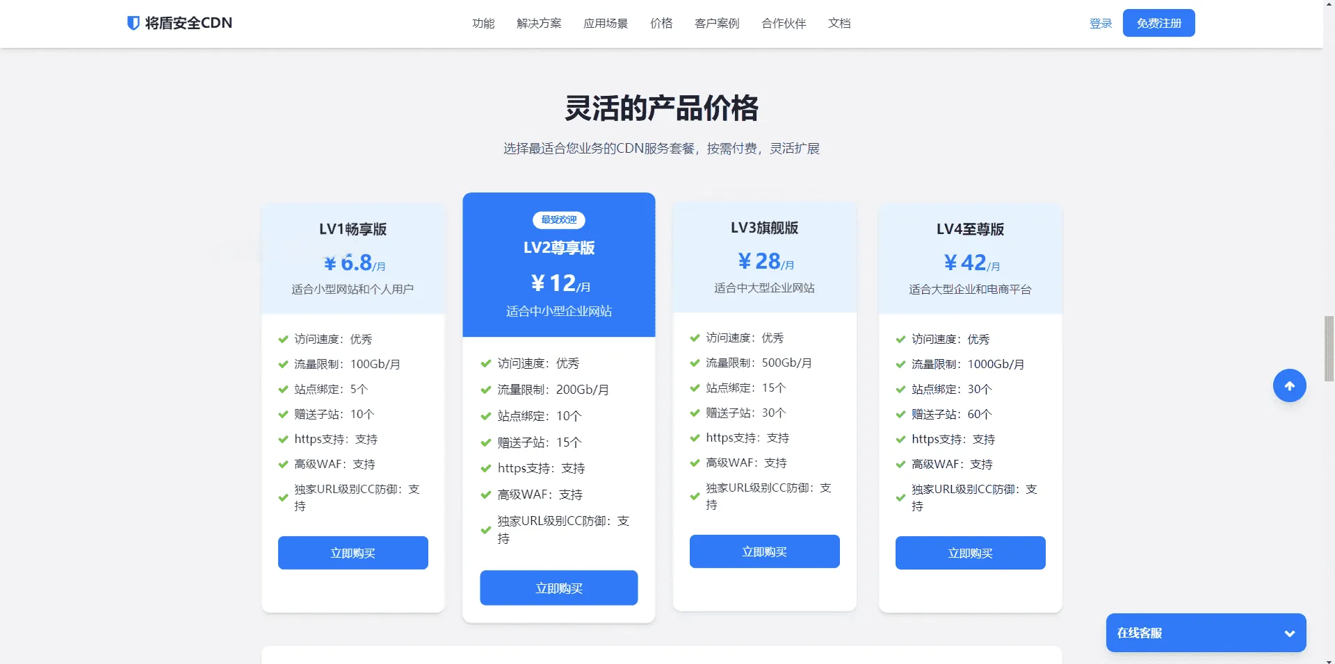 CDN销售单页自适应源码 静态产品展示落地页程序-Alimm.Com-码²,建站源码,游戏源码,网站模版,小程序app代码,网站源码,站长论坛