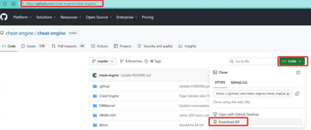 Windows11下的Cheat Engine+驱动源码编译并开启DBVM模式 Windows11下的Cheat Engine+驱动源码编译并开启DBVM模式