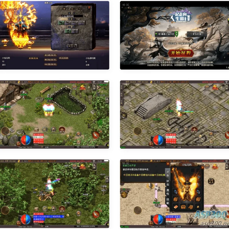 战神引擎_独家制作_复古巅峰之战三职业版[白猪3]传奇手游_通用视频教程_GM物品充值后台-Alimm.Com-码²