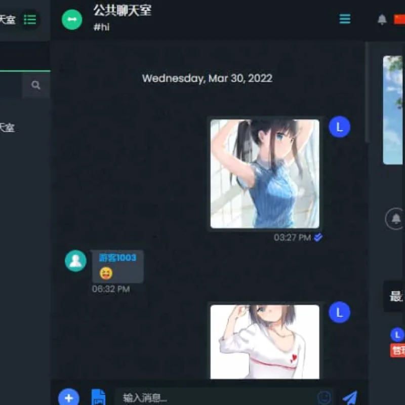 最新公共聊天室系统源码 ChatNet V1.1-V1.9 完整汉化版-Alimm.Com-码²