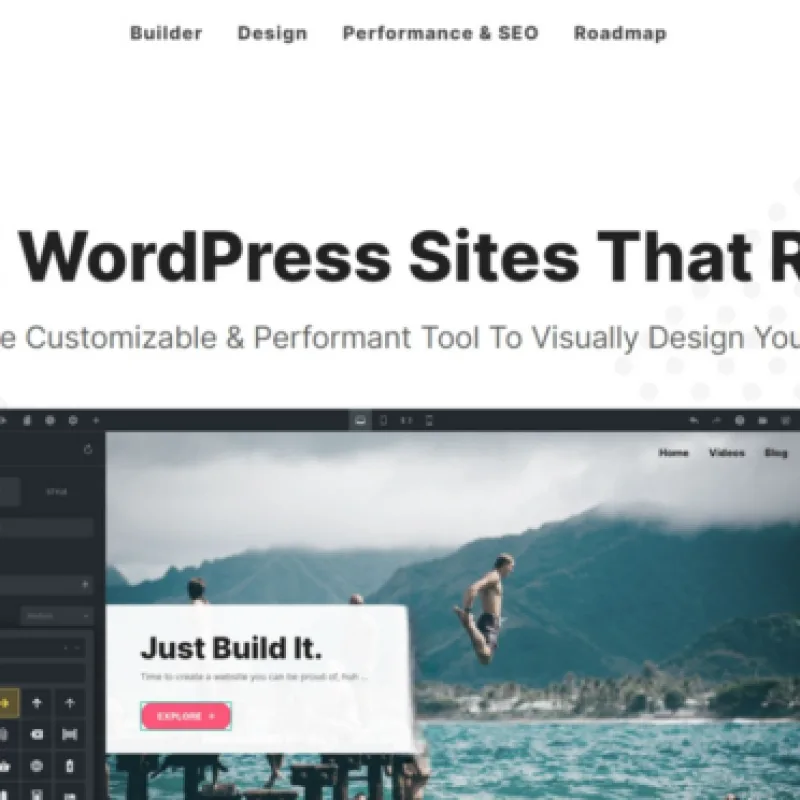 WordPress主题–Bricks Builder v2.3.7 破解版，自带可视化编辑器的主题-Alimm.Com-码²
