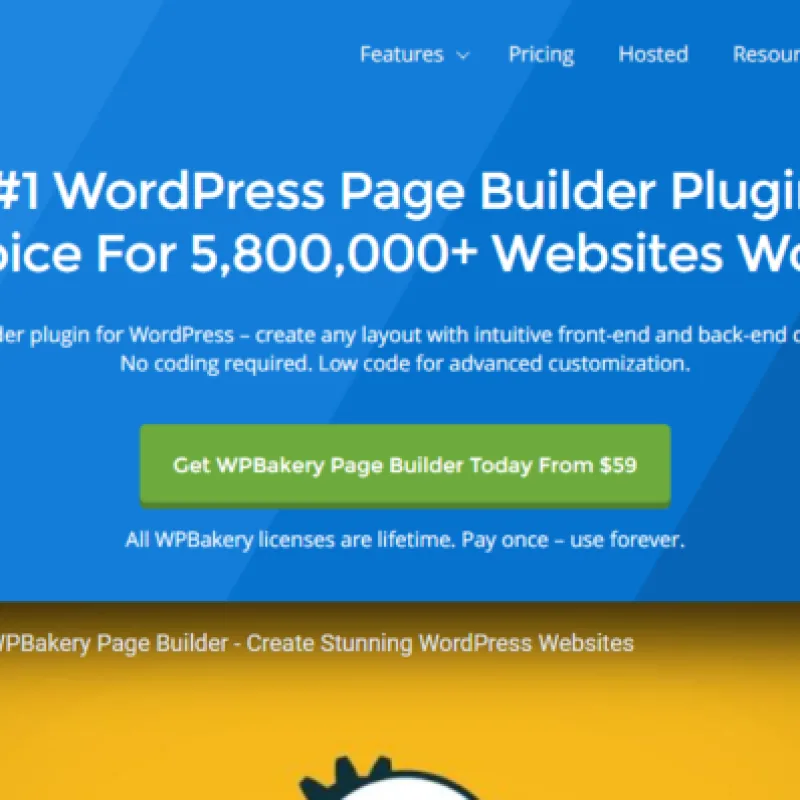 WordPress页面编辑器插件– WPBakery Page Builder v8.7.3 破解版下载-Alimm.Com-码²