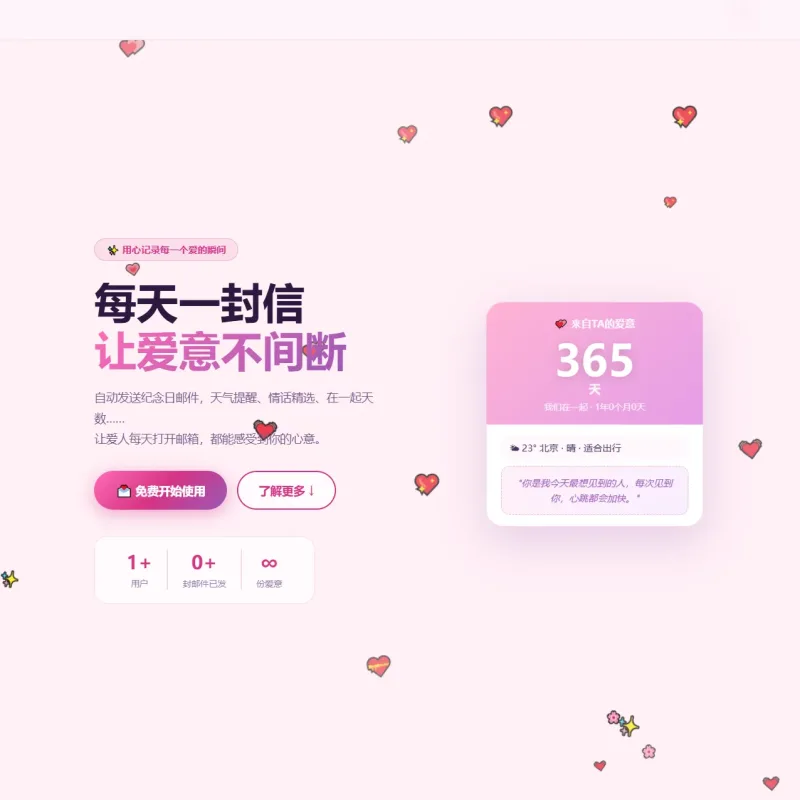 邮箱表白纪念日源码-Alimm.Com-码²