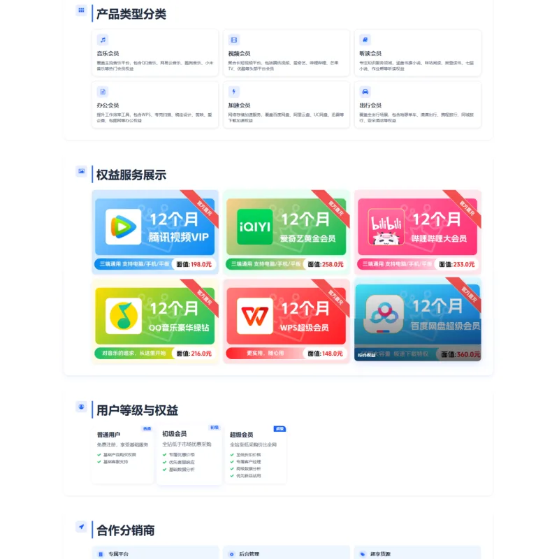 大气的企业级数字权益官网源码1-Alimm.Com-码²