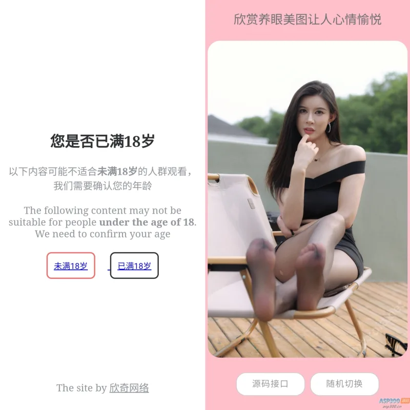 欣奇随机美图源码-Alimm.Com-码²