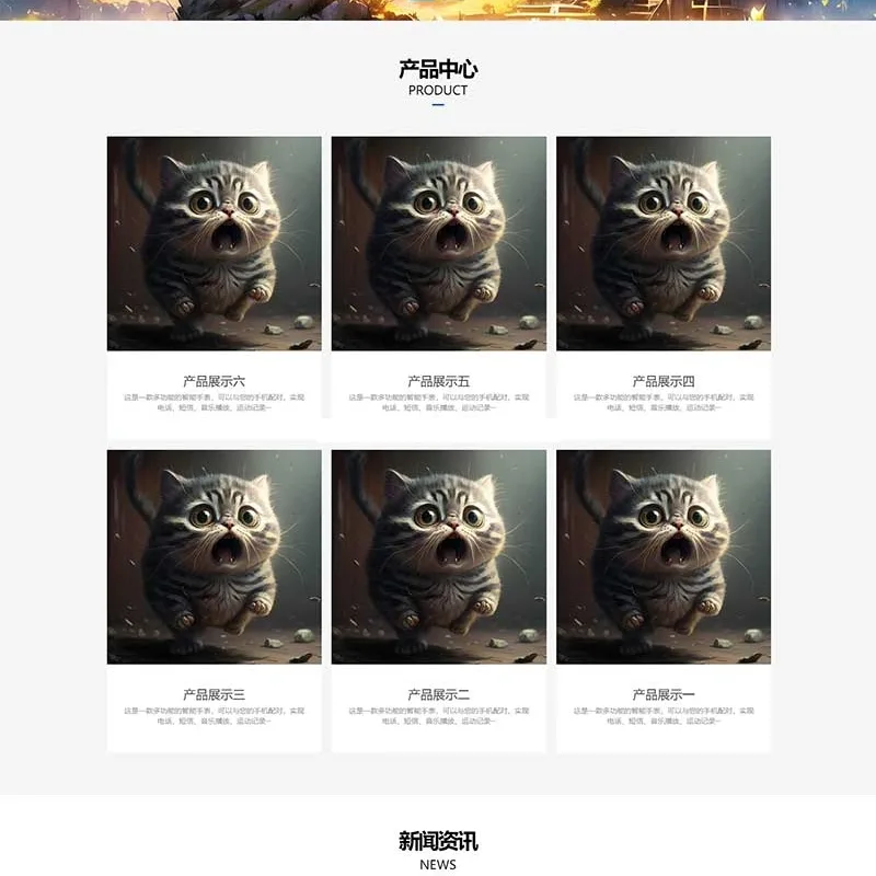 (自适应移动端)企业通用型网站模板 产品展示类网站源码-Alimm.Com-码²