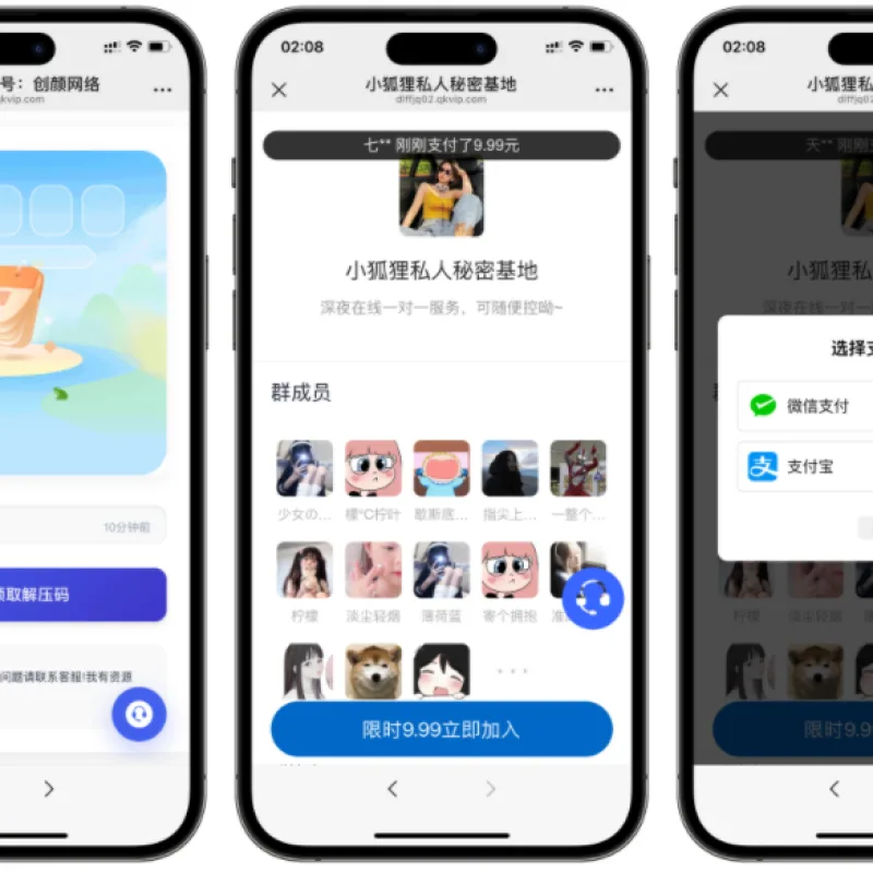 最新独立付费进群系统源码-Alimm.Com-码²