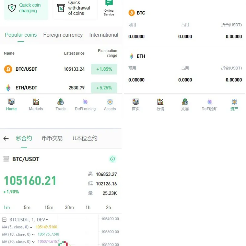 java交易所，多语言，外汇，黄金，区块链，dapp类型的，支持授权，划转，挖矿-Alimm.Com-码²