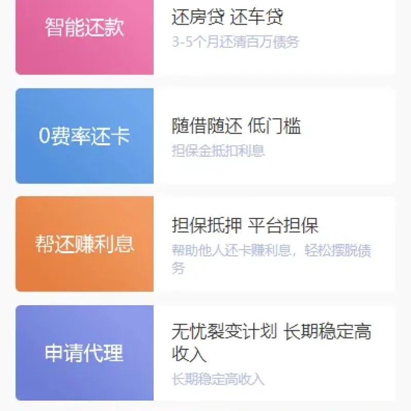 众筹互助债务清偿系统源码 多层级债务规划众筹程序带完整搭建教程-Alimm.Com-码²