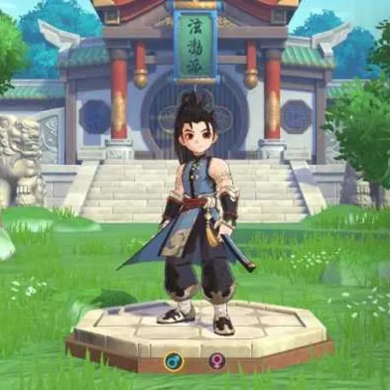Q萌江湖热血归来试玩版 单机+Linux端+后台实测分享-Alimm.Com-码²