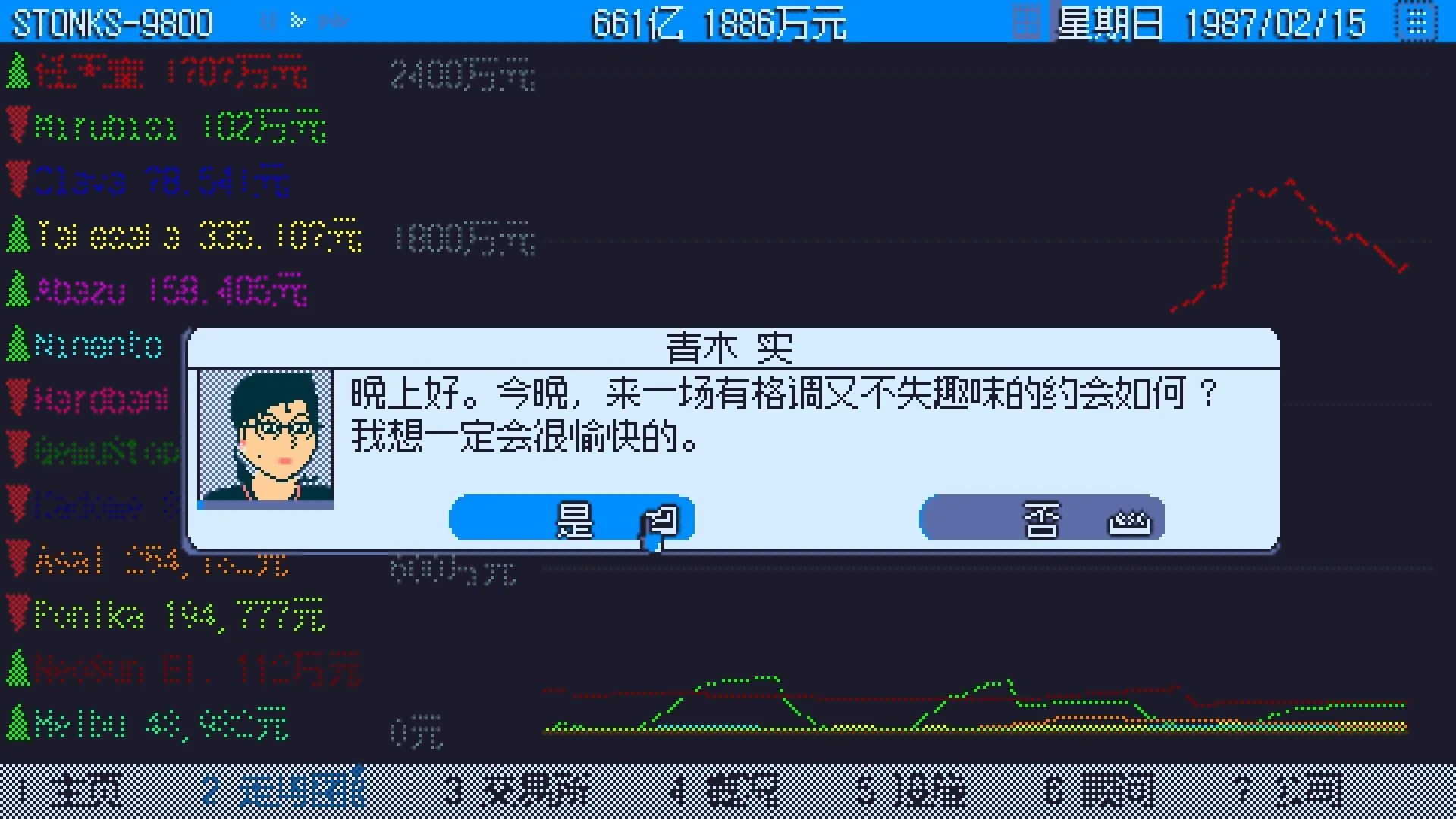 【小游戏】东京股神 STONKS-9800 免安装中文版