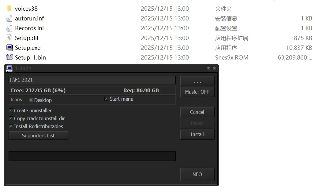 【PC单机】F1 2021 voices38中文版
