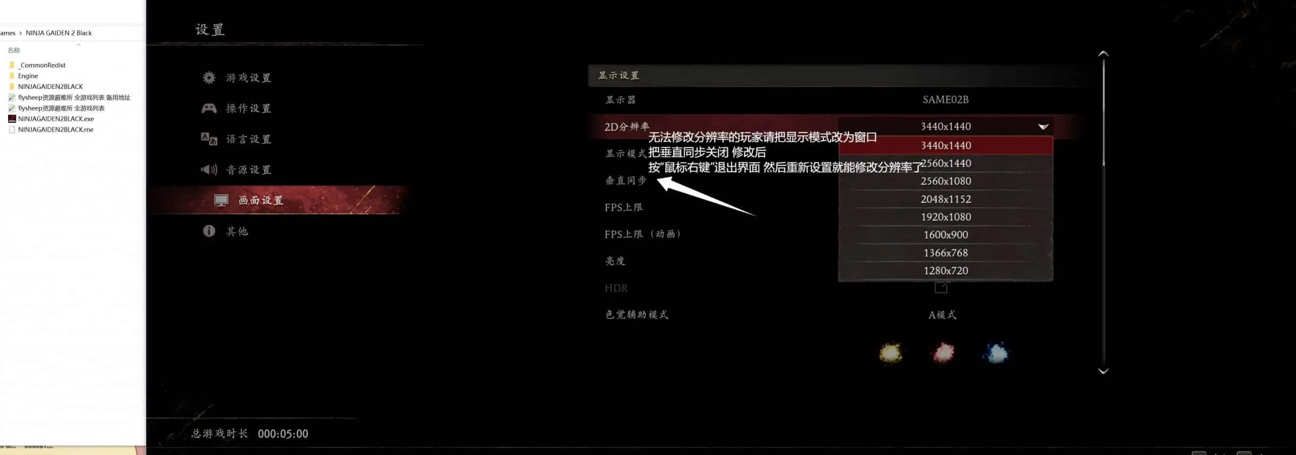 】忍者龙剑传2 黑之章(NINJA GAIDEN 2 Black)v1.07免安装中文版