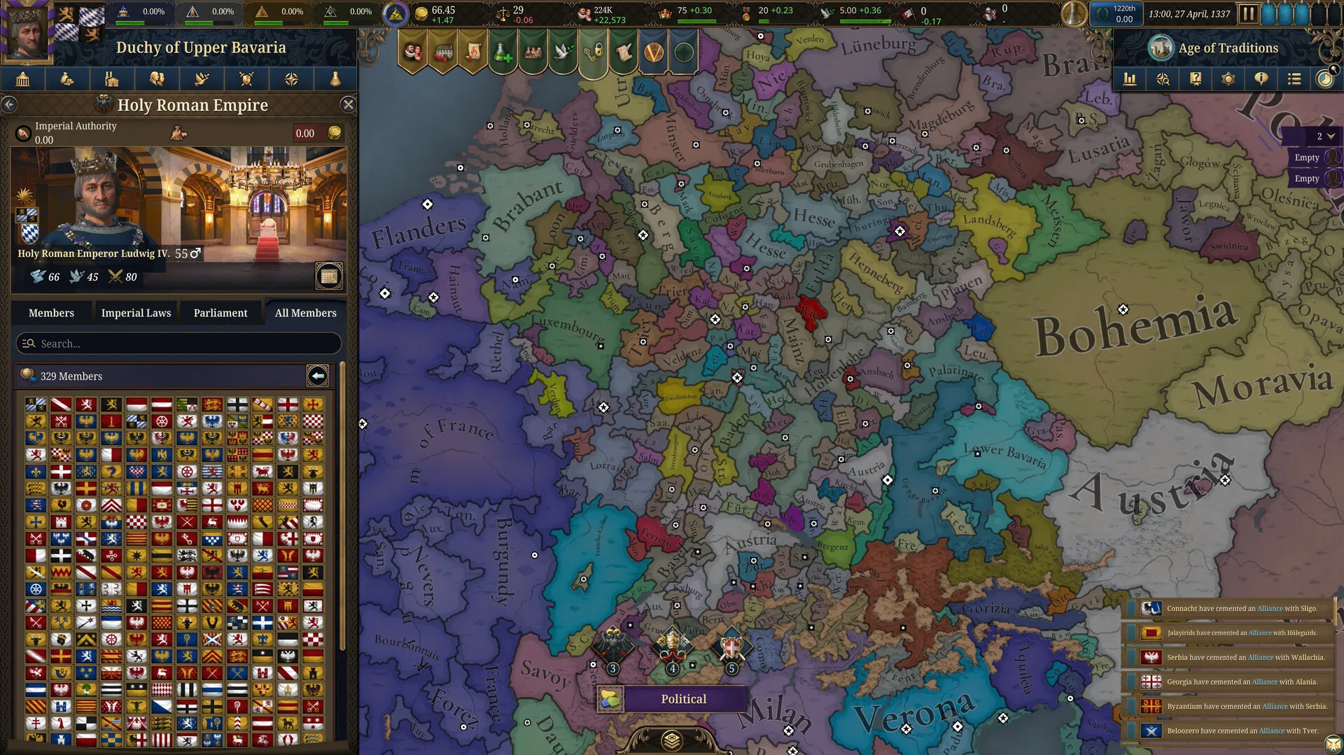 【PC单机】欧陆风云5（Europa Universalis V）v1.010免安装中文版