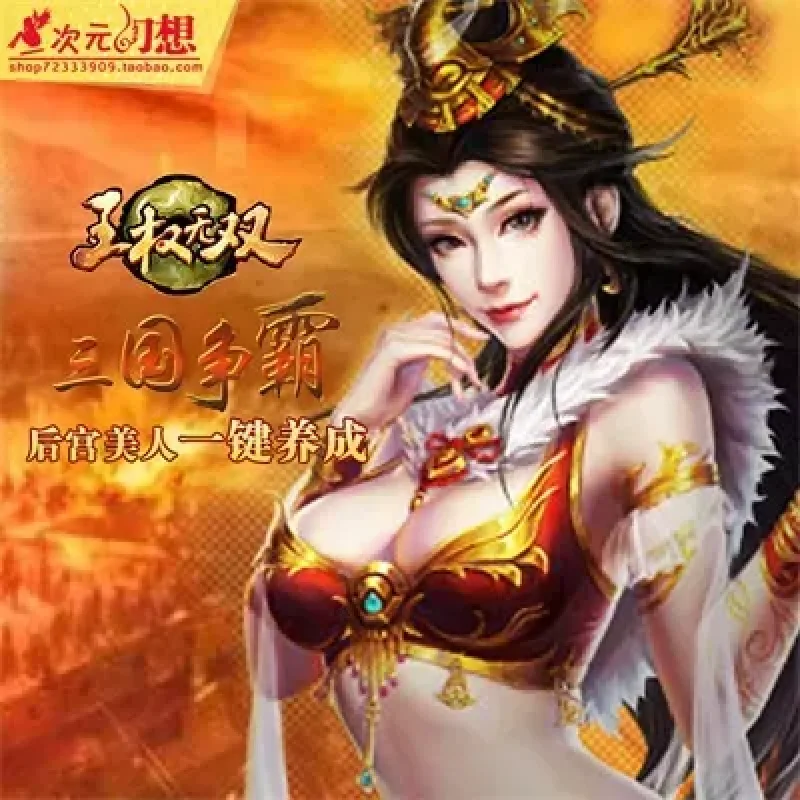 单机版网游美人决王权无双ol 三国题材角色扮演类游戏GM无限元宝-Alimm.Com-码²