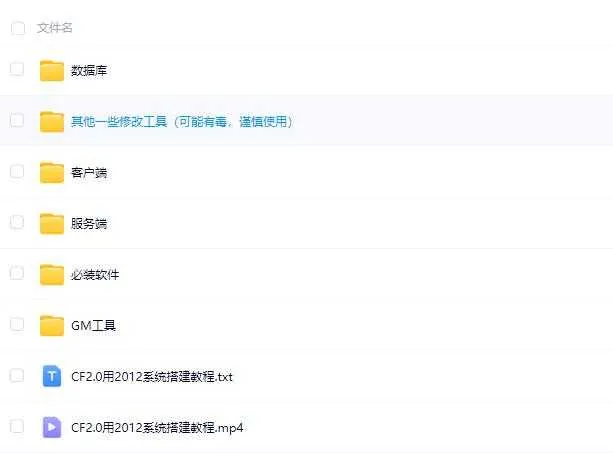 [手工架设] CF穿越火线2.0全套端+GM工具+必装软件+外网视频教程【推荐收藏 给力】