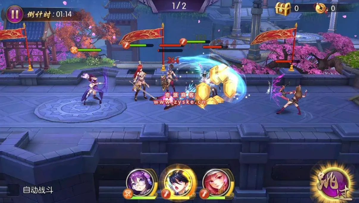 三国卡牌养成手游【炽姬无双】 Win一键既玩服务端+授权物品后台