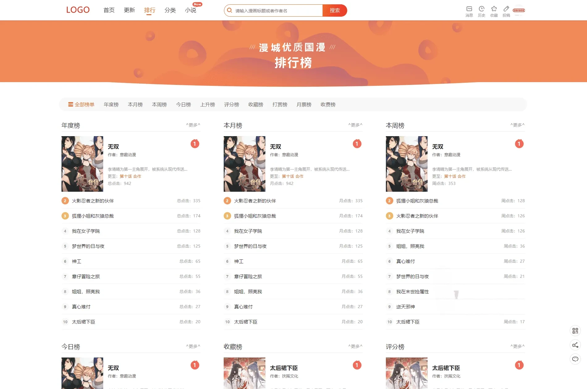漫城CMS免费漫画小说系统 开源全功能阅读建站源码 漫城CMS免费漫画小说系统 开源全功能阅读建站源码