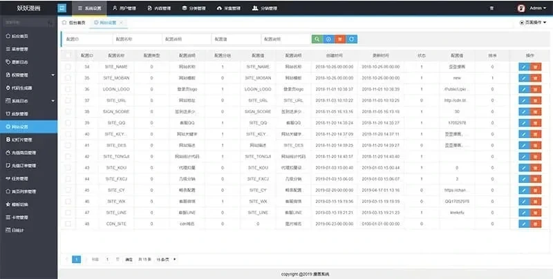 Thinkphp内核闲云高仿歪歪漫画网站源码