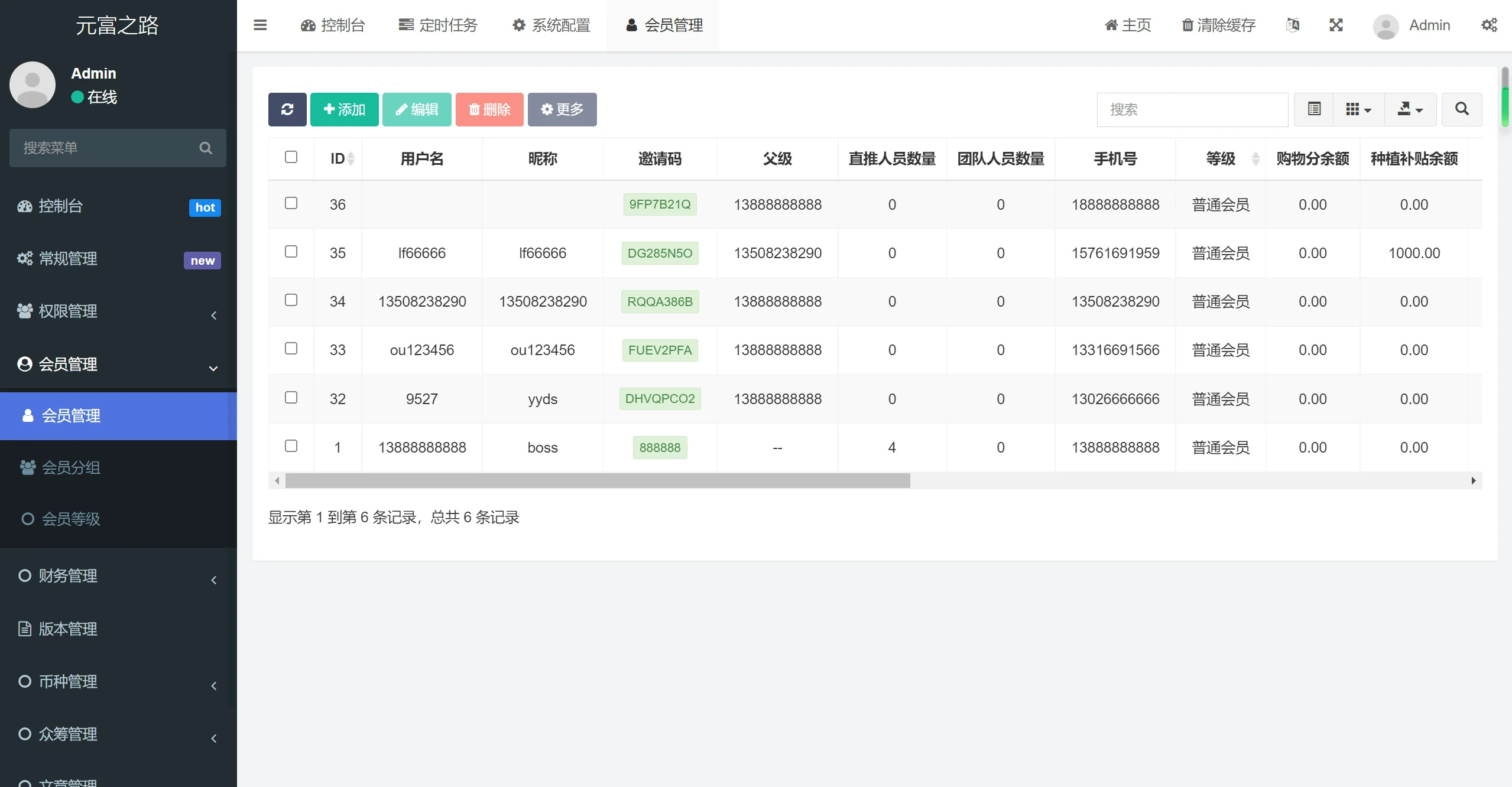 最新修复版元富之路众筹商城源码 订单认购+多多优购+商城共识全功能