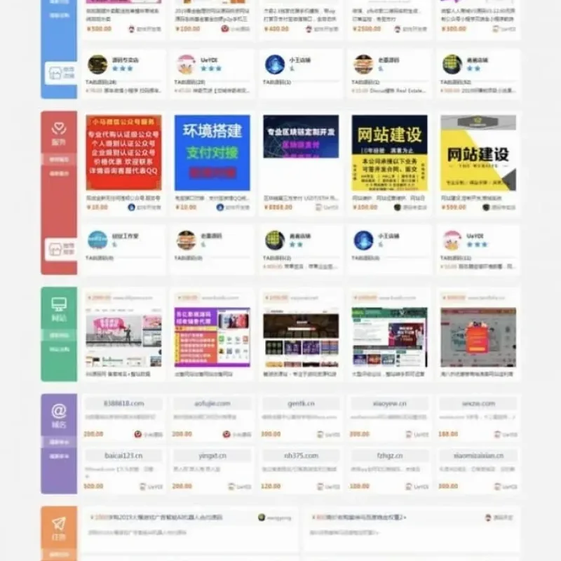 友价高仿互站源码 虚拟交易商城站长服务平台整站源码-Alimm.Com-码²